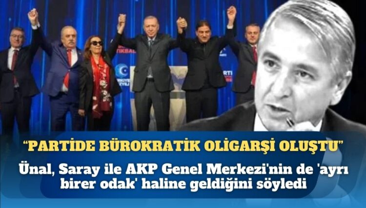 Erdoğan’ın eski metin yazarı: Partide bürokratik oligarşi oluştu