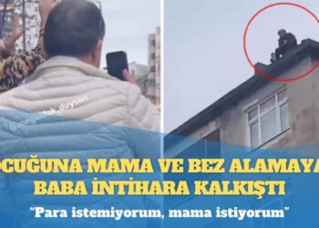 Zonguldak’ta çocuğuna mama ve bez alamayan baba intihara kalkıştı: ”Para istemiyorum, mama istiyorum”