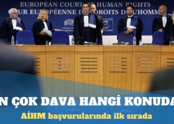 Türkiye, AİHM başvurularında ilk sırada, en çok dava hangi konuda?