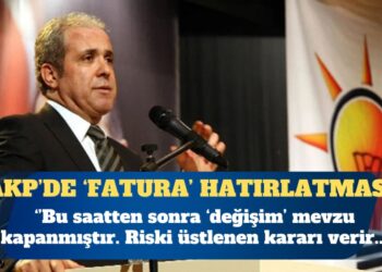 AKP MKYK’de yer almayan Şamil Tayyar: Bu saatten sonra ‘değişim’ mevzu kapanmıştır