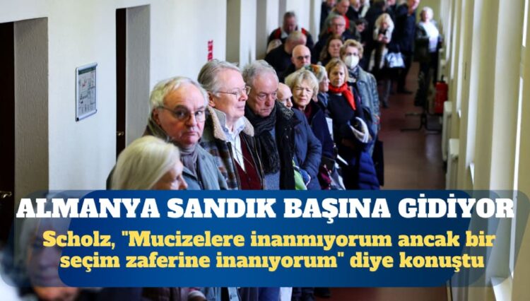 Almanya sandık başına gidiyor