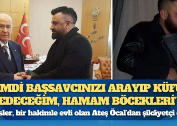 Hakim eşinden polise: Şimdi başsavcınızı arayıp küfür edeceğim, hamam böcekleri