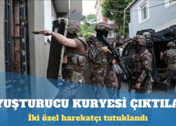 Uyuşturucu kuryesi Özel harekatçılar tutuklandı