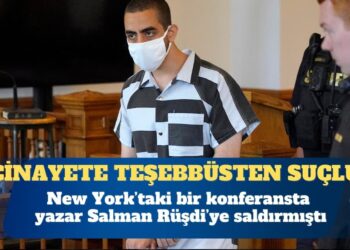 Salman Rüşdi’ye saldıran kişi cinayete teşebbüsten suçlu bulundu