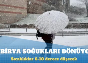 Sibirya soğukları dönüyor: Sıcaklıklar 6-10 derece düşecek