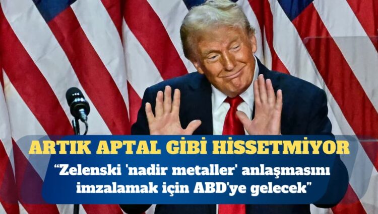 Trump: Zelenski ‘nadir metaller’ anlaşmasını imzalamak için ABD’ye gelecek