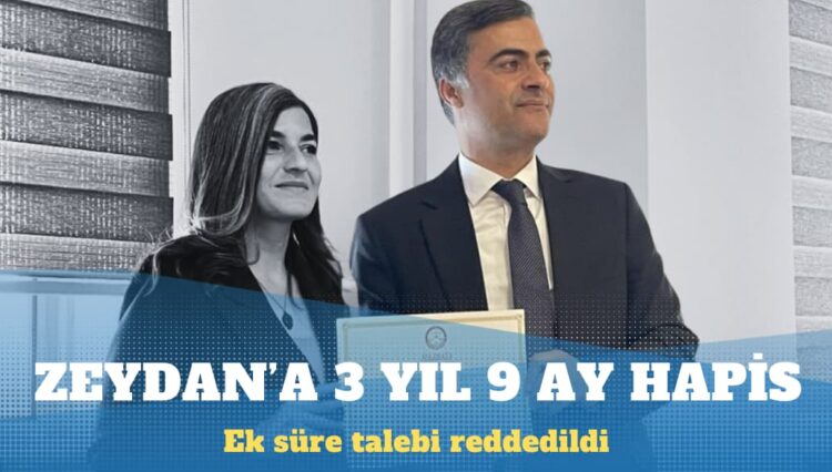 Van Belediye Başkanı Abdullah Zeydan’a üç yıl dokuz ay hapis