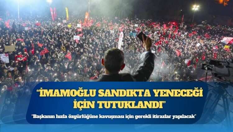 Özgür Özel’den ilk açıklama: İmamoğlu sandıkta yeneceği için tutuklandı