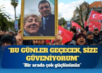 Gözaltındaki İmamoğlu: Bu günler geçecek, size güveniyorum