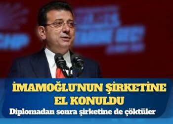 Diplomadan sonra şirketine de çöktüler: İmamoğlu İnşaat’a el konuldu