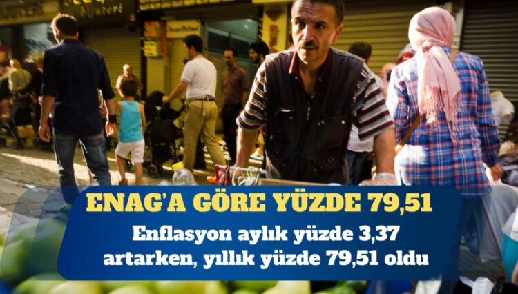 ENAG’a göre enflasyon yüzde 79,51