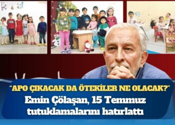 Emin Çölaşan, 15 Temmuz tutuklamalarını hatırlattı: “Apo çıkacak da ötekiler ne olacak?”