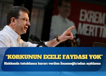 Hakkında tutuklama kararı verilen İmamoğlu’ndan ilk açıklama