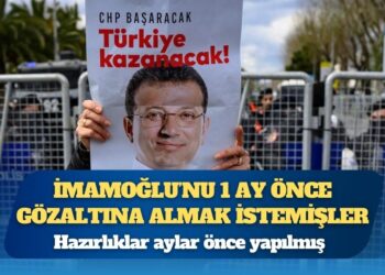 Hazırlıklar aylar önce yapılmış: İmamoğlu’nu 1 ay önce gözaltına almak istemişler