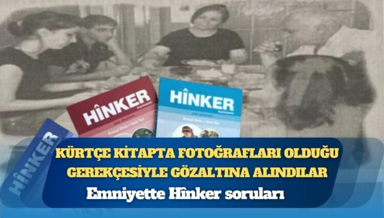 Kürtçe eğitim kitabında fotoğrafları olduğu gerekçesiyle karı-koca gözaltına alındı