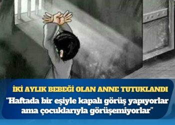 İki aylık bebeği olan anne tutuklandı