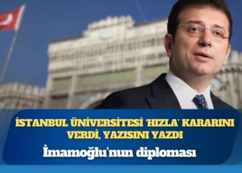 İmamoğlu’nun diploması: İstanbul Üniversitesi ‘hızla’ kararını verdi, yazısını yazdı
