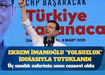 Üç sandık zaferinin sonu cezaevi oldu: İstanbul Büyükşehir Belediye Başkanı Ekrem İmamoğlu tutuklandı