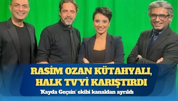 Rasim Ozan Kütahyalı, Halk TV’yi karıştırdı: Şule Aydın, Murat Ağırel, Timur Soykan ve Barış Pehlivan kanaldan ayrıldı