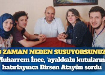 Muharrem İnce, ‘ayakkabı kutularını’ hatırlayınca Birsen Atayün sordu: “O zaman neden susuyorsunuz?”