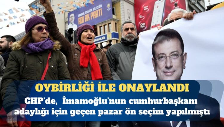 CHP, İmamoğlu’nun adaylığını ve olağanüstü kurultayı onayladı