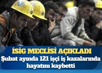 İSİG Meclisi açıkladı: Şubat ayında 121 işçi iş kazalarında hayatını kaybetti