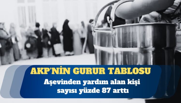Aşevinden yardım alan kişi sayısı yüzde 87 arttı
