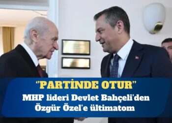 Bahçeli’den Özel’e: Partinde otur