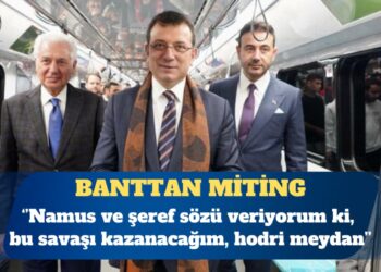 Metro istasyonlarında İmamoğlu’nun konuşması yayınlanıyor: Bu savaşı kazanacağım, hodri meydan