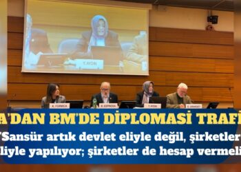 IJA’dan BM’de diplomasi trafiği: Sansür artık devlet eliyle değil, şirketler eliyle yapılıyor