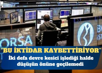 Borsanın kaybı 15 Temmuz’daki kaybını aştı