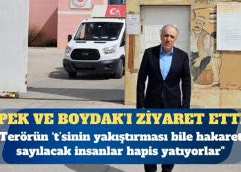 Tekin İpek ve Memduh Boydak’ı cezaevinde ziyaret etti: Terörün ‘t’sinin yakıştırması bile hakaret sayılacak insanlar terör örgütü üyeliği ve yöneticiliğinden 9 yıldır yatıyorlar