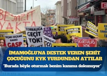 İmamoğlu’na destek veren şehit çocuğunu KYK yurdundan attılar