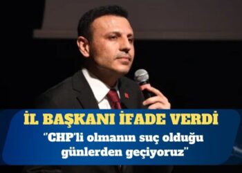 Özgür Çelik ifade verdi: CHP’li olmanın suç olduğu günlerden geçiyoruz