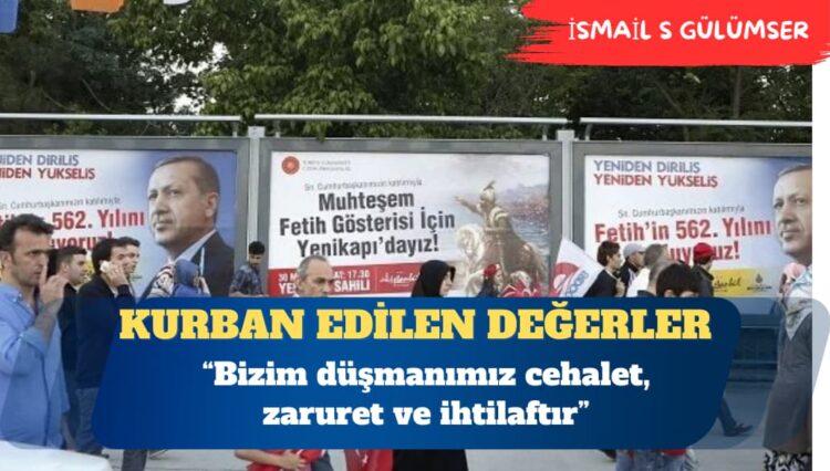 Güç mücadelesine kurban edilen değerler