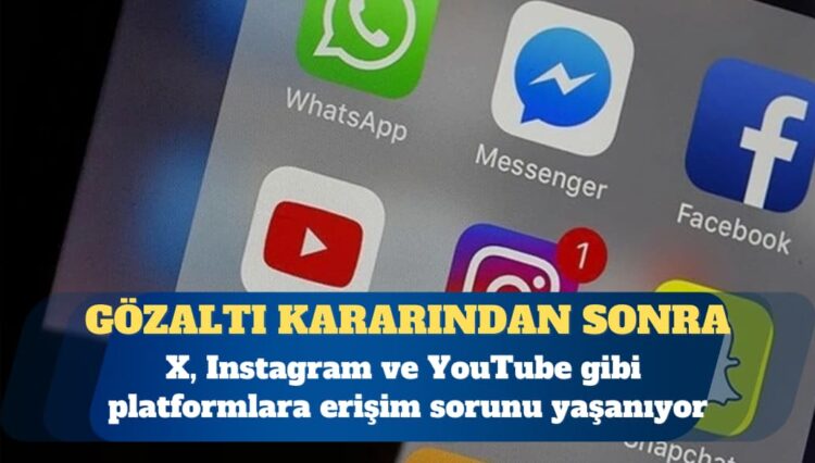 İmamoğlu gözaltında: X, Instagram ve YouTube gibi platformlara erişim sorunu