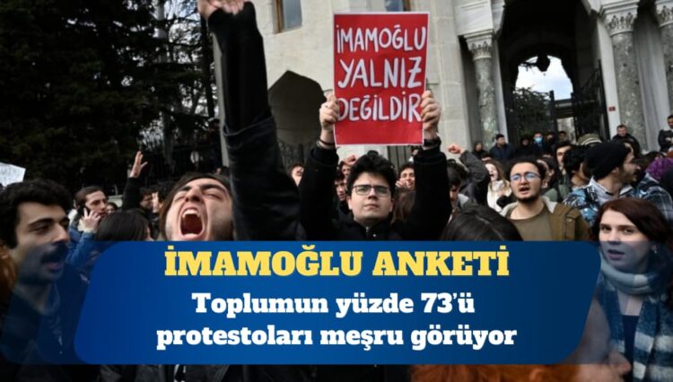 KONDA’dan İmamoğlu anketi: Toplumun yüzde 73’ü protestoları meşru görüyor