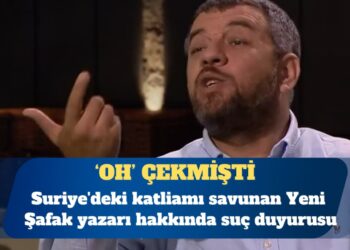 DEM Parti’den Suriye’deki katliamı savunan Yeni Şafak yazarı hakkında suç duyurusu