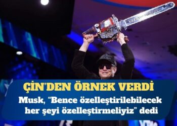 Elon Musk: Bence özelleştirebilecek her şeyi özelleştirmeliyiz