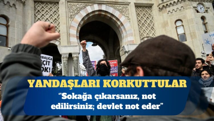 AKP destekçisi yazar gençleri tehdit etti: Devlet not eder
