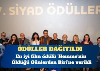 SİYAD ödülleri: En iyi film ödülünü ”Hemme’nin Öldüğü Günlerden Biri” kazandı