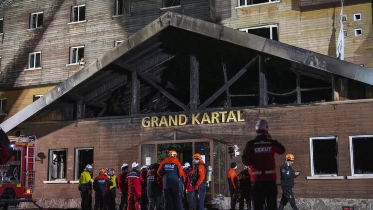 Grand Kartal yangını: Otel sahibinin eşi ve iki kızı tutuklandı