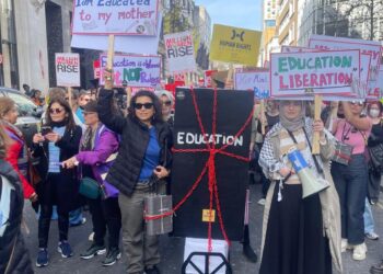 HRS Kadın Hakları Komitesi, dünyanın en önemli kadın hakları yürüyüşünde