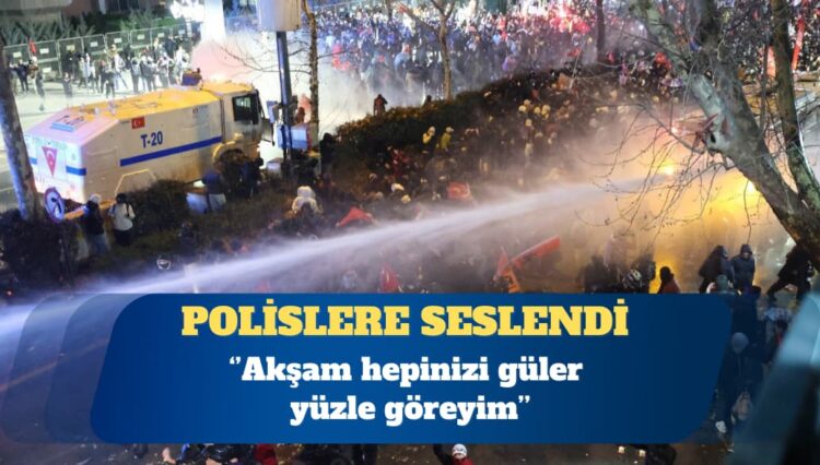 İmamoğlu polislere seslendi: Bu akşam hepinizi güler yüzle göreyim