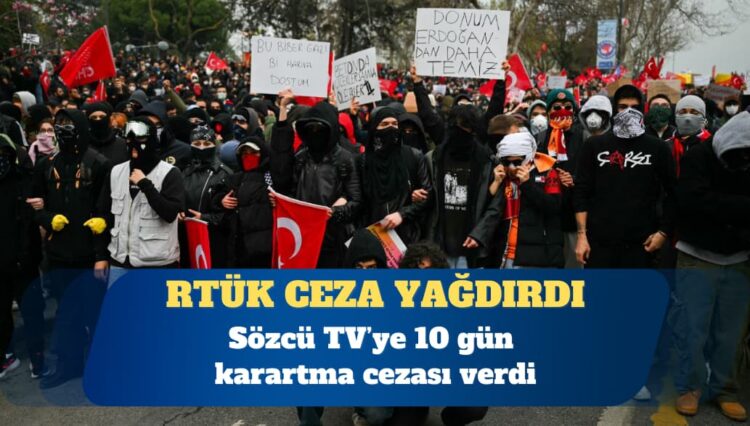 RTÜK, Sözcü TV’ye 10 gün karartma cezası verdi
