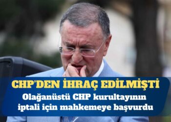 Lütfü Savaş, olağanüstü CHP kurultayının iptali için mahkemeye başvurdu