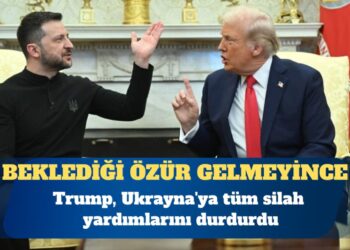 Trump, Ukrayna’ya tüm silah yardımlarını durdurdu