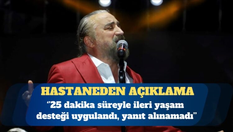Hastaneden Volkan Konak açıklaması: 25 dakika süreyle ileri yaşam desteği uygulandı, yanıt alınamadı