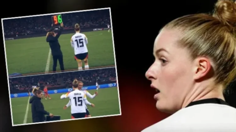 Alman Milli Takımı’ndaki Alara’nın ‘Ş’ ve ‘E’ harfleri ile sınavı