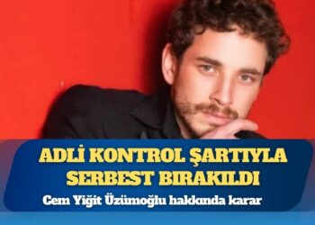 Cem Yiğit Üzümoğlu, yurt dışına çıkış yasağı konularak adli kontrol şartıyla serbest bırakıldı